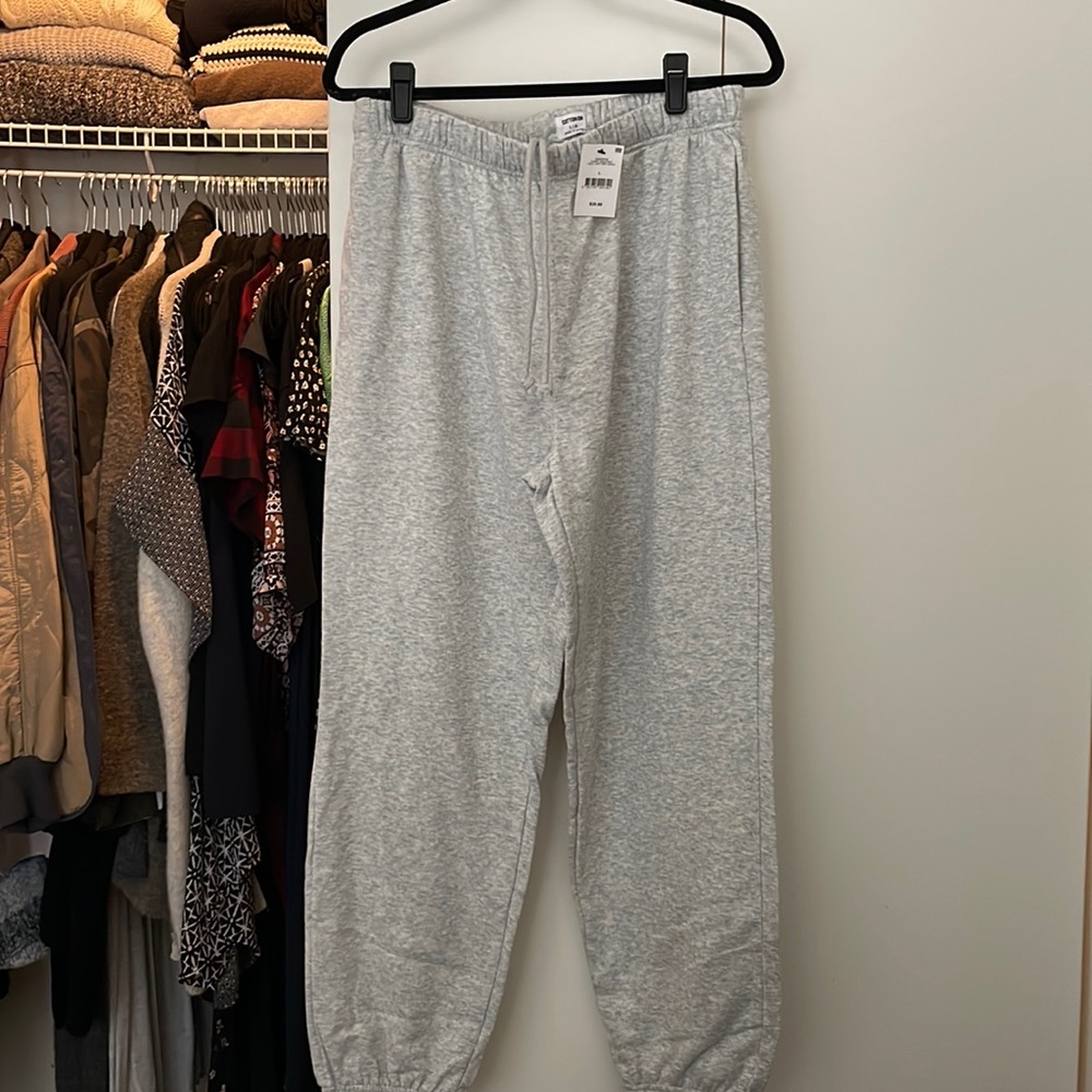 NWT light grey sweatpants